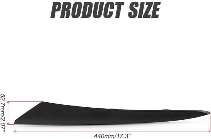 SUNNER THINKEN Front Right Headlight Eyelid Molding Trim Strip for Honda Civic 2022-2023#71202-T31-H01 71202-T20-A01 - Image 3